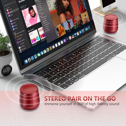 Small Bluetooth Speaker, Waterproof Mini Portable Wireless Speakers