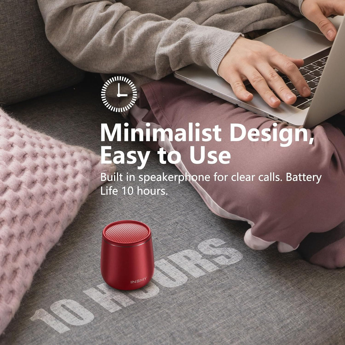 Small Bluetooth Speaker, Waterproof Mini Portable Wireless Speakers